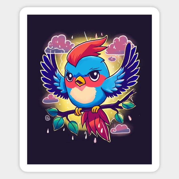 Thunderbird Sticker by CreativeSage